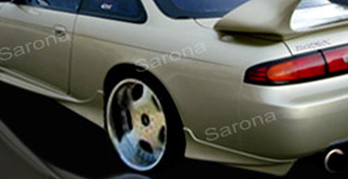 Custom Nissan 240SX  Coupe Rear Lip/Diffuser (1995 - 1998) - $430.00 (Part #NS-002-RA)